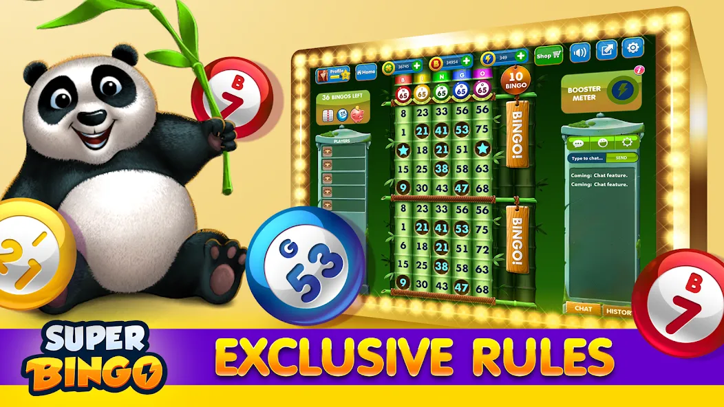 Super Bingo HD - Bingo Games (упер Бинго )  [МОД Mega Pack] Screenshot 2
