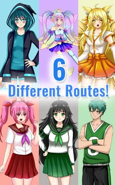 Gacha Memories - Anime Visual (Гача Мемориз)  [МОД Все открыто] Screenshot 2