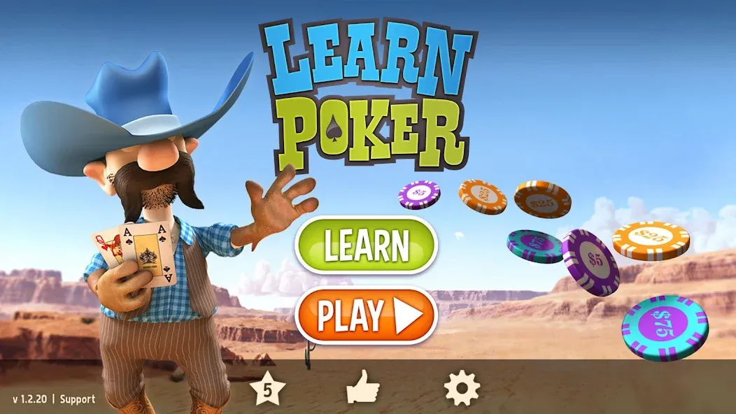 Learn Poker - How to Play  [МОД Mega Pack] Screenshot 5