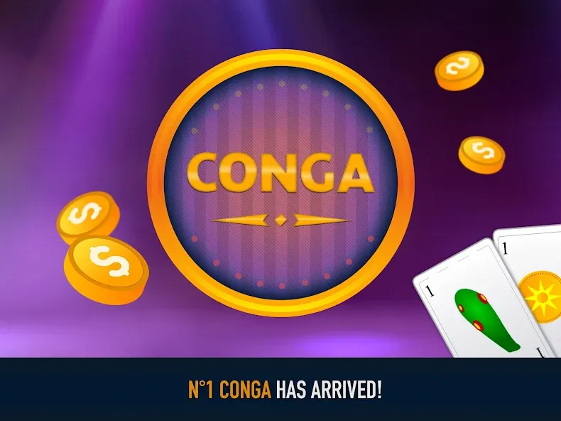 Conga (Конга)  [МОД Бесконечные монеты] Screenshot 5