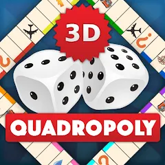 Скачать взлом Quadropoly - Monopolist Tycoon  [МОД Меню] - полная версия apk на Андроид
