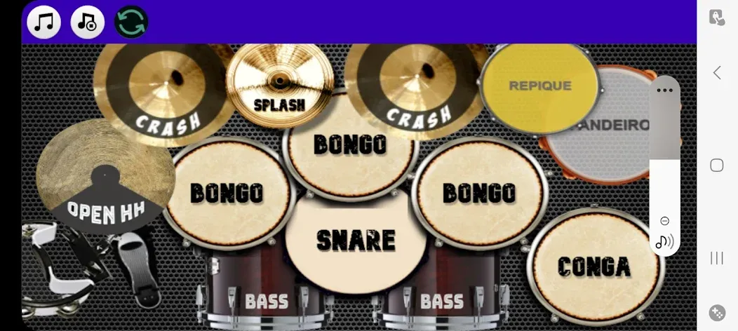 Drum Studio: Bateria Virtual (Драм студио)  [МОД Mega Pack] Screenshot 3