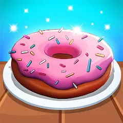 Взломанная Boston Donut Truck: Food Game (Бостонский Донат Трак)  [МОД Unlocked] - полная версия apk на Андроид
