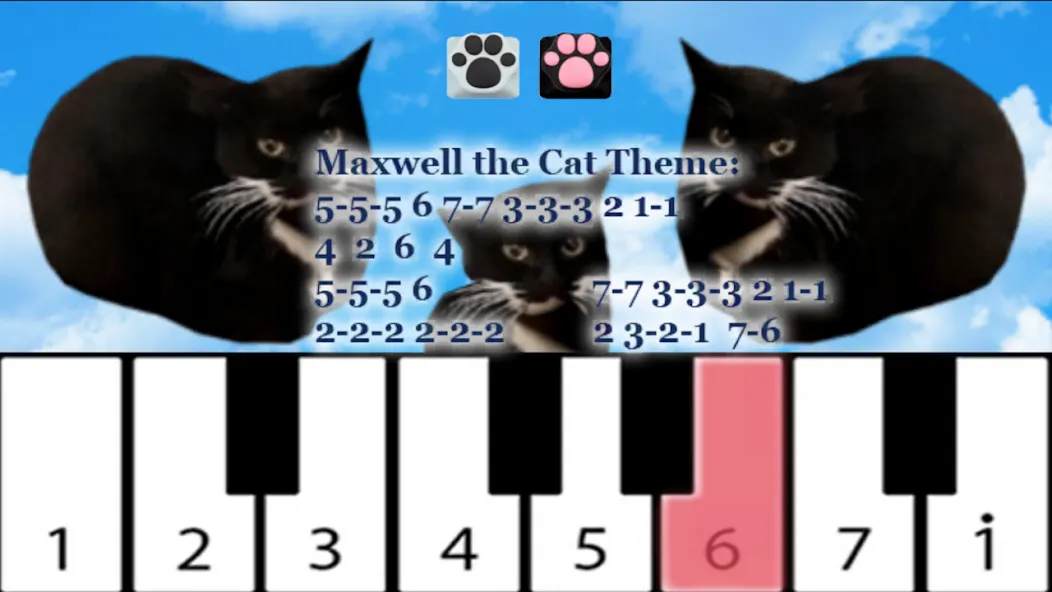 Maxwell the Cat piano (Максвелл зе Кэт пиано)  [МОД Бесконечные монеты] Screenshot 3