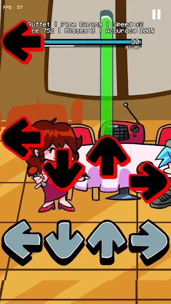 GF Buffet Night Burstin Mod (ФНФ Буфет Найт Берстин Мод)  [МОД Unlocked] Screenshot 3