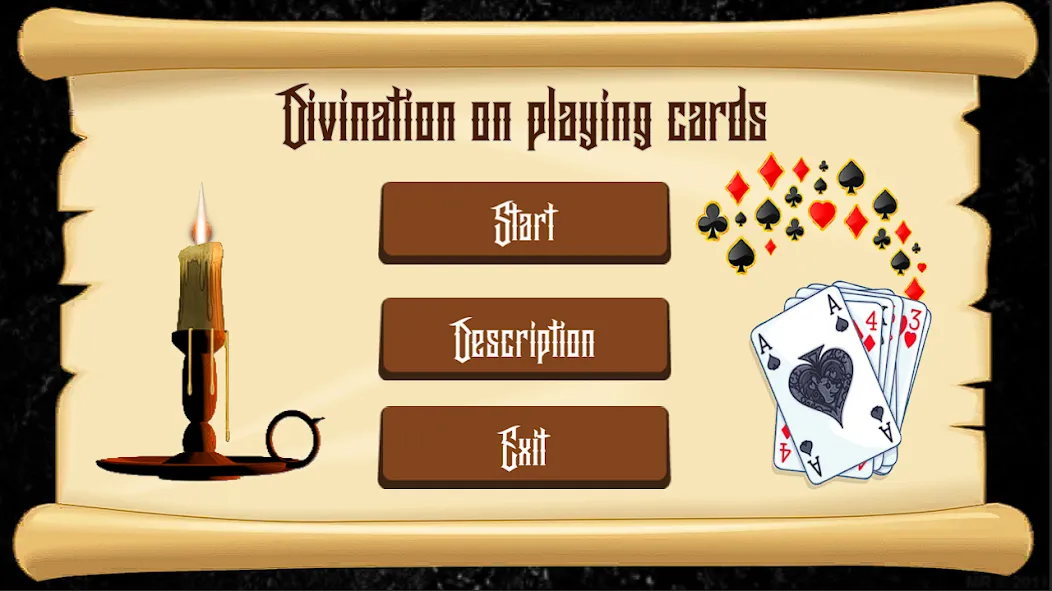 Divination on Playing Cards  [МОД Unlimited Money] Screenshot 1