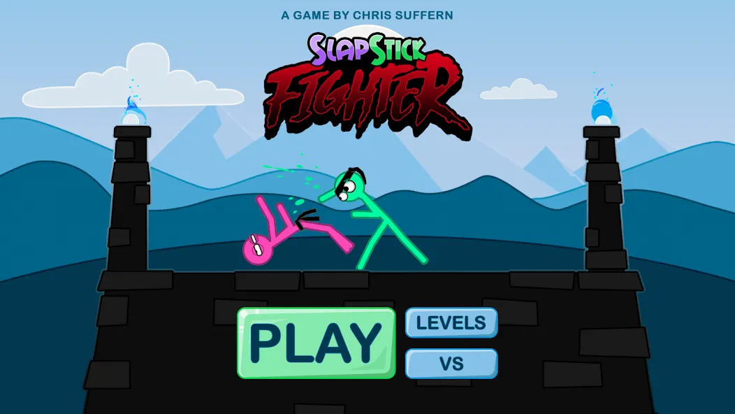 Slapstick Fighter - Fight Game (лапстик Файтер)  [МОД Много денег] Screenshot 1
