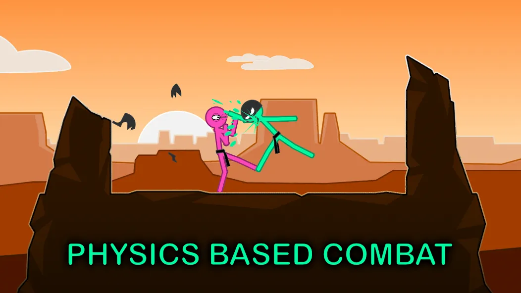 Slapstick Fighter - Fight Game (лапстик Файтер)  [МОД Много денег] Screenshot 2