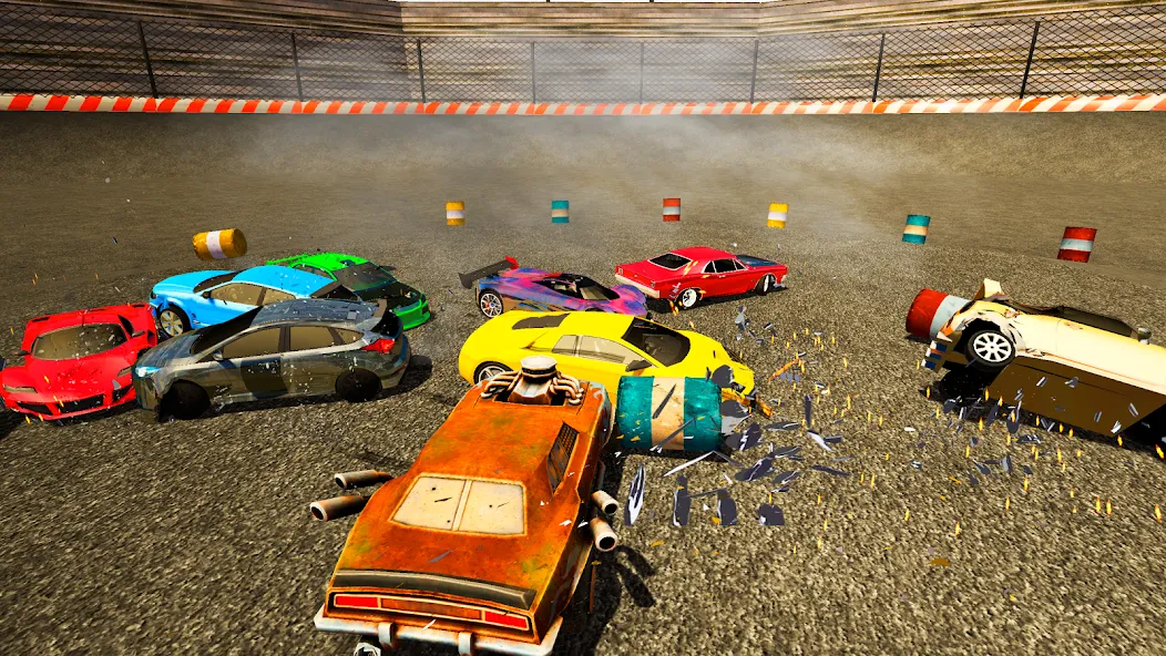 Demolition Derby Mad Car Crash (Дерби Деструкция Симулятор)  [МОД Много монет] Screenshot 5