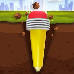 Скачать взлом Pen Dig (Пен Диг)  [МОД Unlimited Money] - стабильная версия apk на Андроид