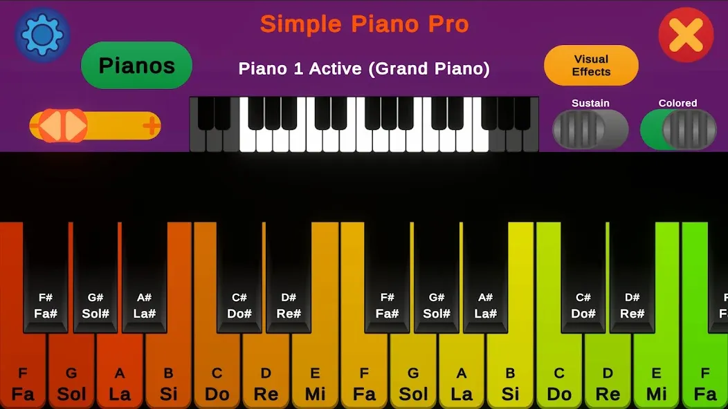 Simple Piano Pro (Симпл Пиано Про)  [МОД Бесконечные монеты] Screenshot 4