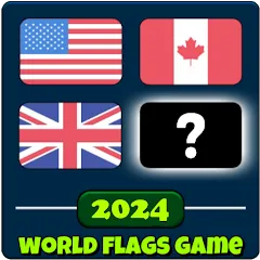 Взлом World Flags Quiz Game (Ворлд Флагс Квиз Гейм)  [МОД Бесконечные деньги] - полная версия apk на Андроид