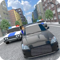 Взлом Police Car Chase  [МОД Много денег] - последняя версия apk на Андроид