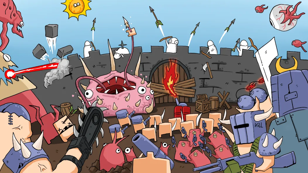 Arrow War  [МОД Много денег] Screenshot 1