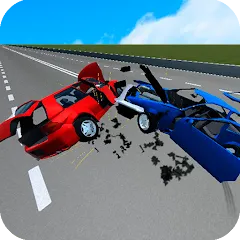 Взлом Car Crash Simulator: Accident (Кар Симулятор Столкновений)  [МОД Бесконечные деньги] - последняя версия apk на Андроид