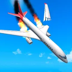 Взлом Plane Crash: Flight Simulator (Плейн Краш)  [МОД Все открыто] - последняя версия apk на Андроид