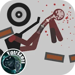 Скачать взломанную Stickman Dismounting (тикман Дисмаунтинг)  [МОД Unlocked] - последняя версия apk на Андроид