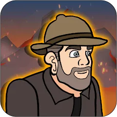 Взломанная Volcano Escape (Вулканическое бегство)  [МОД Unlocked] - стабильная версия apk на Андроид