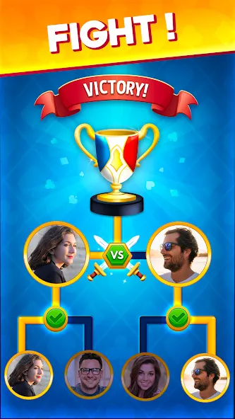 Belote & Coinche: le Défi  [МОД Все открыто] Screenshot 4