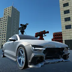 Скачать взломанную Car Crash Arena Simulator 3D  [МОД Много монет] - стабильная версия apk на Андроид