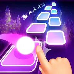 Скачать взломанную Tiles Hop: EDM Rush (Тайлс Хоп)  [МОД Меню] - последняя версия apk на Андроид