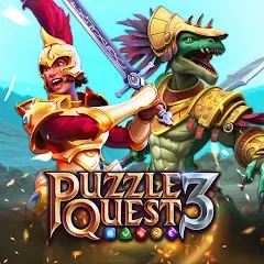 Скачать взлом Puzzle Quest 3 - Match 3 RPG (Пазл Квест 3)  [МОД Много монет] - полная версия apk на Андроид