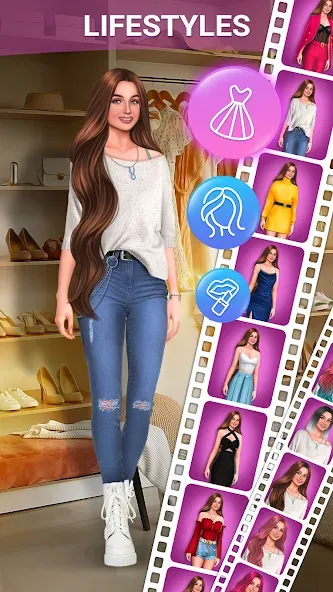 Diana's stories  [МОД Много монет] Screenshot 4