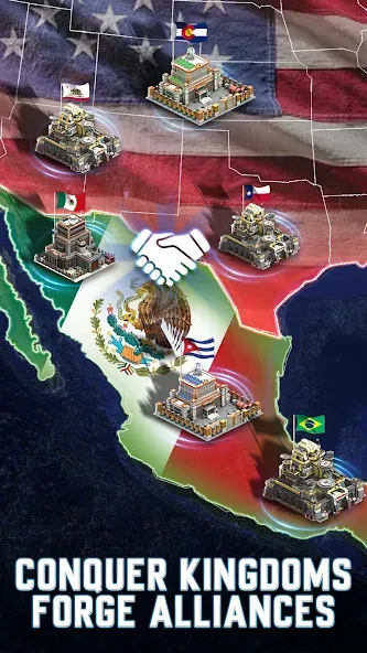 The Grand Frontier (Страйк оф Нейшенс)  [МОД Бесконечные деньги] Screenshot 2