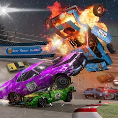 Взломанная Demolition Derby 3 (Демолиция Дерби 3)  [МОД Unlimited Money] - последняя версия apk на Андроид