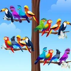 Скачать взлом Bird Sort - Color Puzzle  [МОД Все открыто] - полная версия apk на Андроид