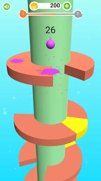 Прыгун. Шарик прыгает ловко  [МОД Много денег] Screenshot 2