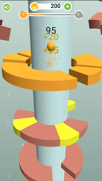 Прыгун. Шарик прыгает ловко  [МОД Много денег] Screenshot 3