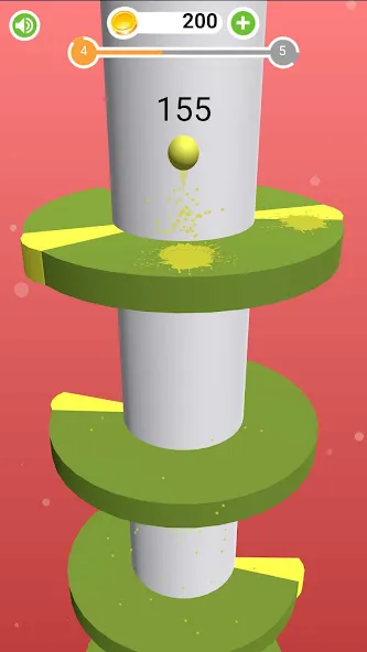 Прыгун. Шарик прыгает ловко  [МОД Много денег] Screenshot 5