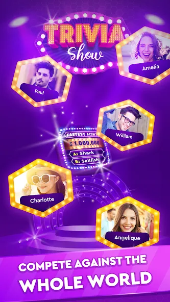 Trivia Show: TV Word Quiz Game  [МОД Unlocked] Screenshot 2