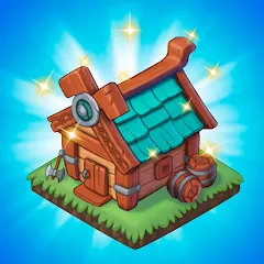 Скачать взломанную Mergest Kingdom: Merge game  [МОД Mega Pack] - последняя версия apk на Андроид