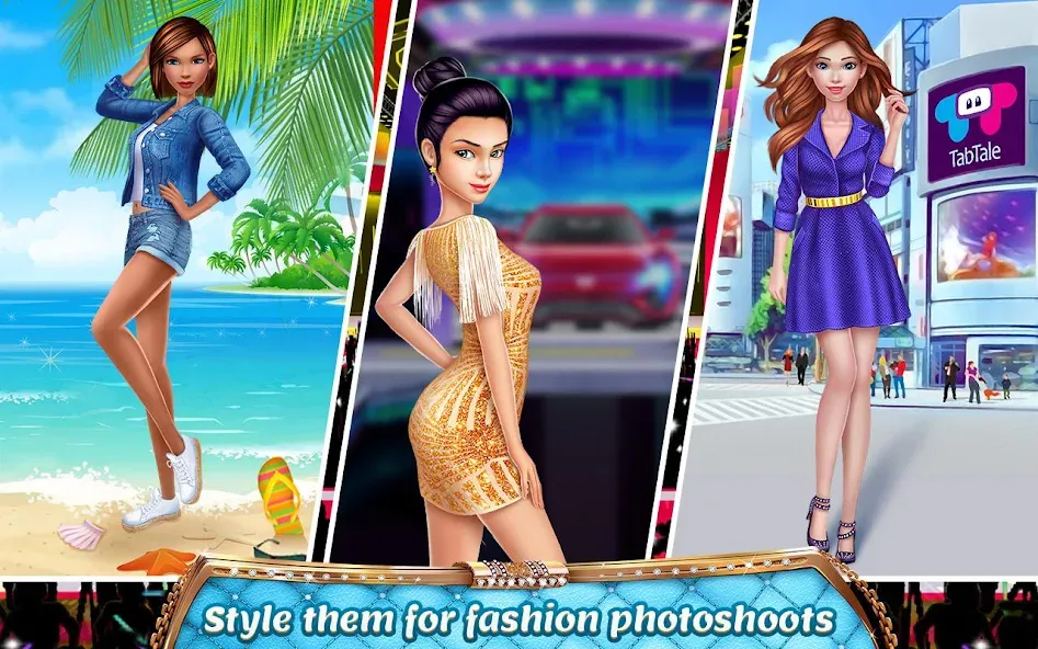 Stylist Girl: Make Me Fabulous  [МОД Unlocked] Screenshot 1