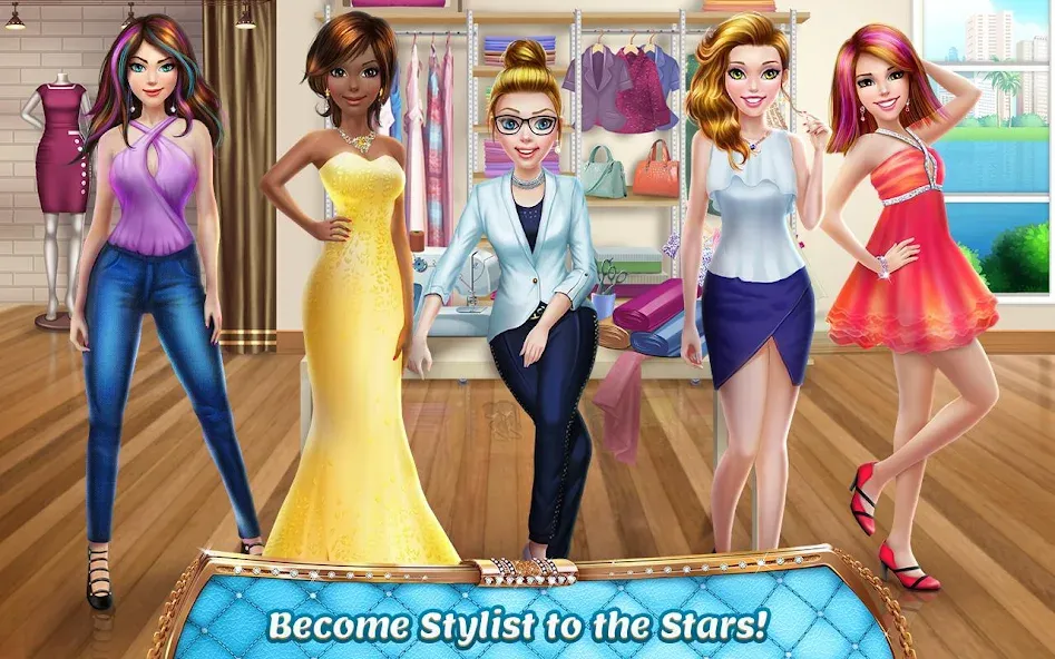 Stylist Girl: Make Me Fabulous  [МОД Unlocked] Screenshot 5