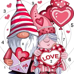Скачать взлом Love, Heart Coloring Book  [МОД Много денег] - стабильная версия apk на Андроид