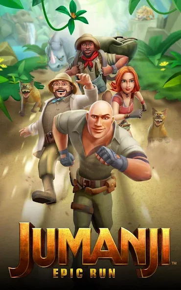 Jumanji: Epic Run (Джуманджи)  [МОД Menu] Screenshot 1