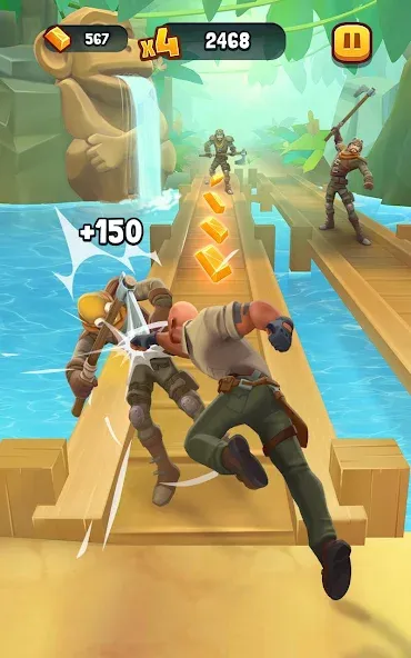 Jumanji: Epic Run (Джуманджи)  [МОД Menu] Screenshot 2