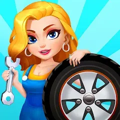 Взлом Car Fix Inc - Mechanic Garage (Кар Фикс Инк)  [МОД Unlimited Money] - стабильная версия apk на Андроид