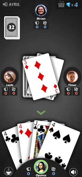 Pisti - Offline Card Games  [МОД Menu] Screenshot 3