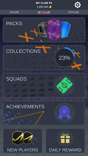 DEVCRO 23 - Draft, Packs! (ДЕВКРО ФУТ 23)  [МОД Много денег] Screenshot 1