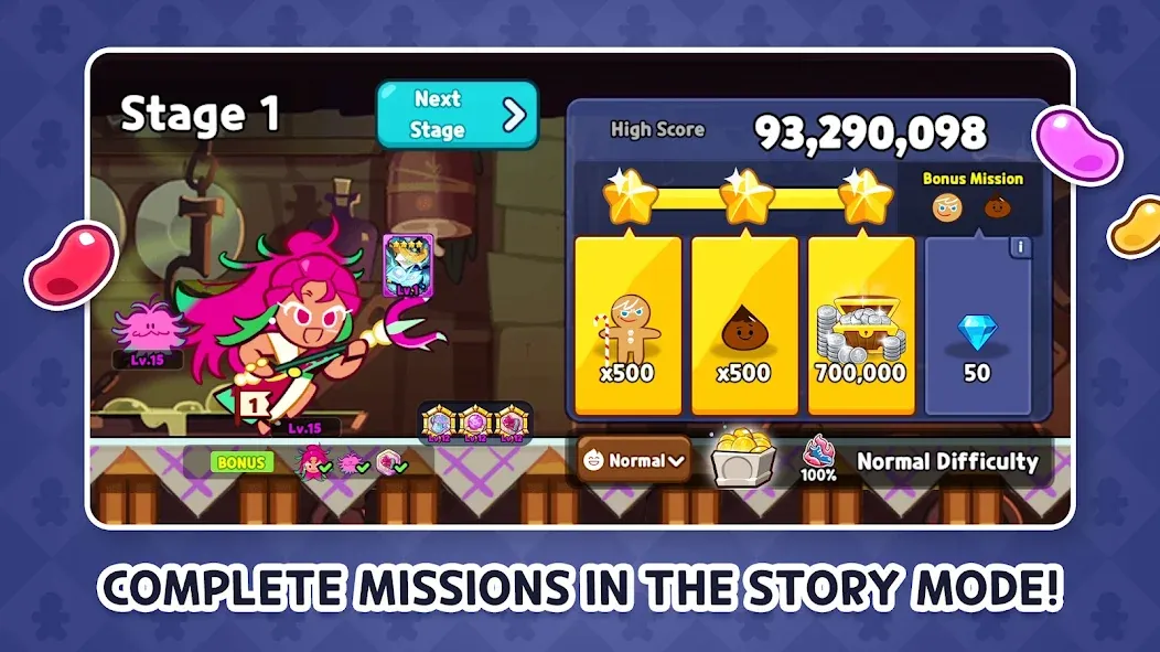 CookieRun: OvenBreak (Куки Ран)  [МОД Меню] Screenshot 3