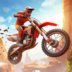 Скачать взломанную Ultimate Bike Stunt: Bike Game (Ультимейт Байк Стант)  [МОД Mega Pack] - полная версия apk на Андроид