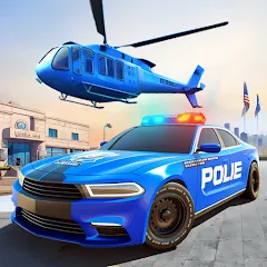 Взлом US Police Car Transporter Game (Полицейский транспорт игры)  [МОД Unlocked] - последняя версия apk на Андроид
