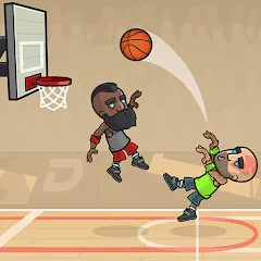 Взломанная Basketball Battle  [МОД Все открыто] - стабильная версия apk на Андроид