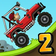 Скачать взлом Hill Climb Racing 2 (Хилл Клаим Рейсинг 2)  [МОД Бесконечные монеты] - полная версия apk на Андроид