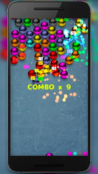 Magnetic balls bubble shoot  [МОД Unlocked] Screenshot 5
