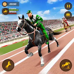 Взломанная Horse Racing Game: Horse Games  [МОД Бесконечные деньги] - последняя версия apk на Андроид
